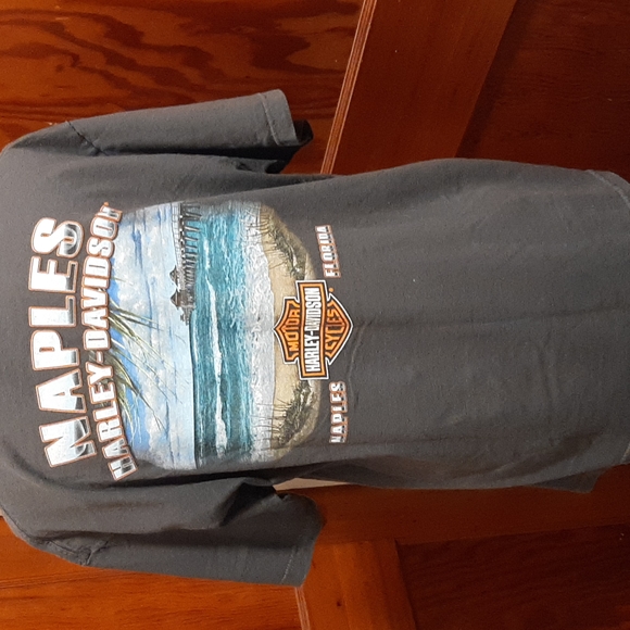 Harley Davidson Naples Florida Own the road t-shirt Size Large - Picture 1 of 9